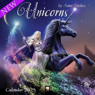 Unicorns by Anne Stokes Calendar 2025