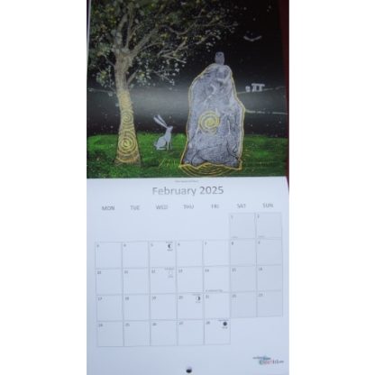 Angie Livingstone Sacred Places Calendar 2025 February