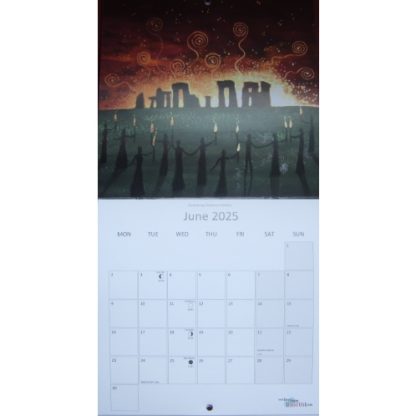 Angie Livingstone Sacred Places Calendar 2025 June