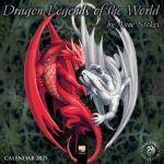 Dragon Legends of the World Mini Anne Stokes Calendar 2025