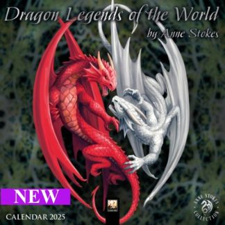 Dragon Legends of the World Mini Anne Stokes Calendar 2025