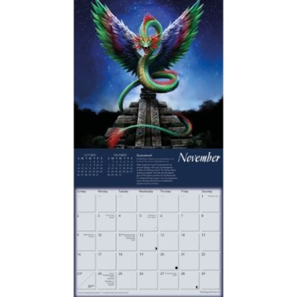 Dragon Legends of the World Mini Anne Stokes Calendar 2025 November