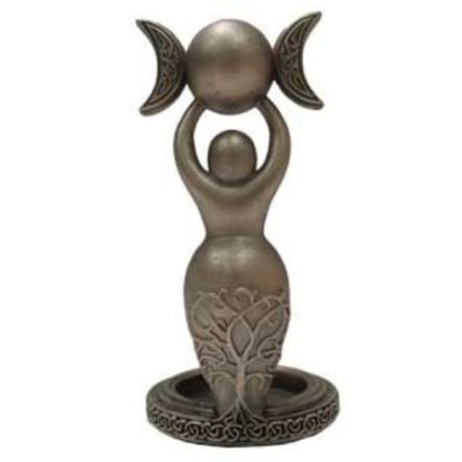 Spiral Goddess Tea Light Holder