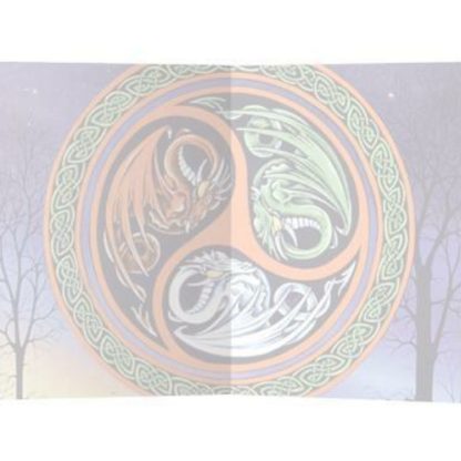 Celtic Shield Card inside