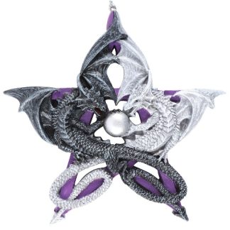 Pentagram Dragon Hanging Ornament