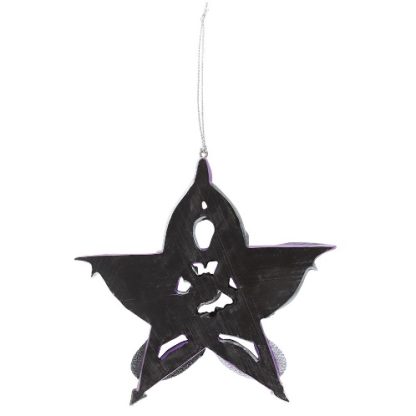 Pentagram Dragon Hanging Ornament back view